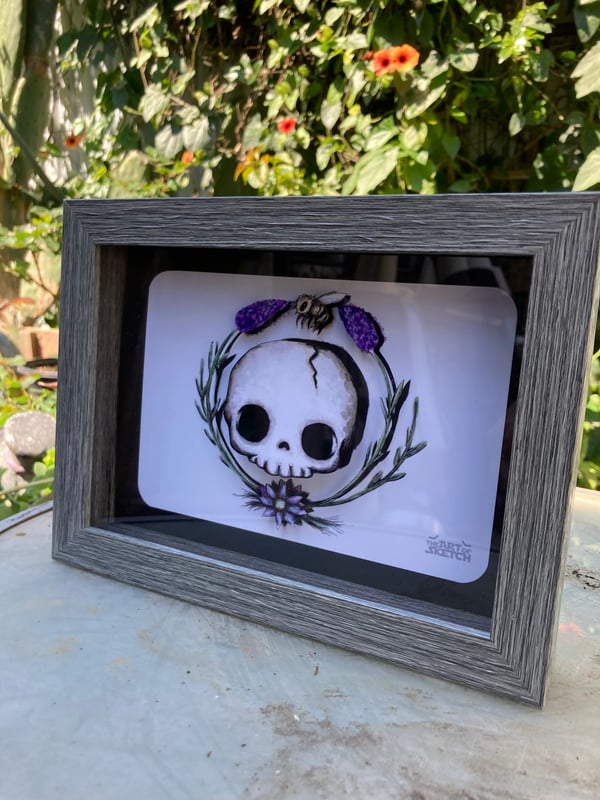 Image of “Pollinate” shadow box