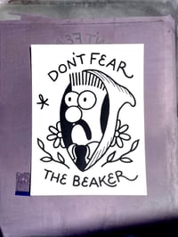 Don’t Fear the Beaker - Screen Print 9x12”