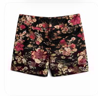 Image 4 of New Sz 12 International Concepts Floral Shorts #655*10