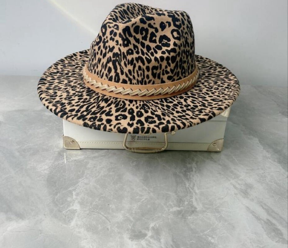 Image of “Leopord Brim Hat”