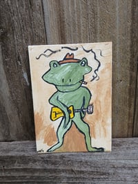 Image 1 of Frog Playing Guitar 