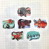 Cretaceous Stamp Washi Tape