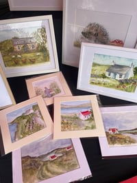 Image 2 of Mini watercolour study Barra A5