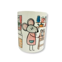 Image 2 of Mouse Triplets Mug (450m / 15oz)