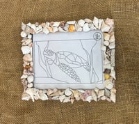 Image 2 of Seashell Picture Frame 8” x 10” #2