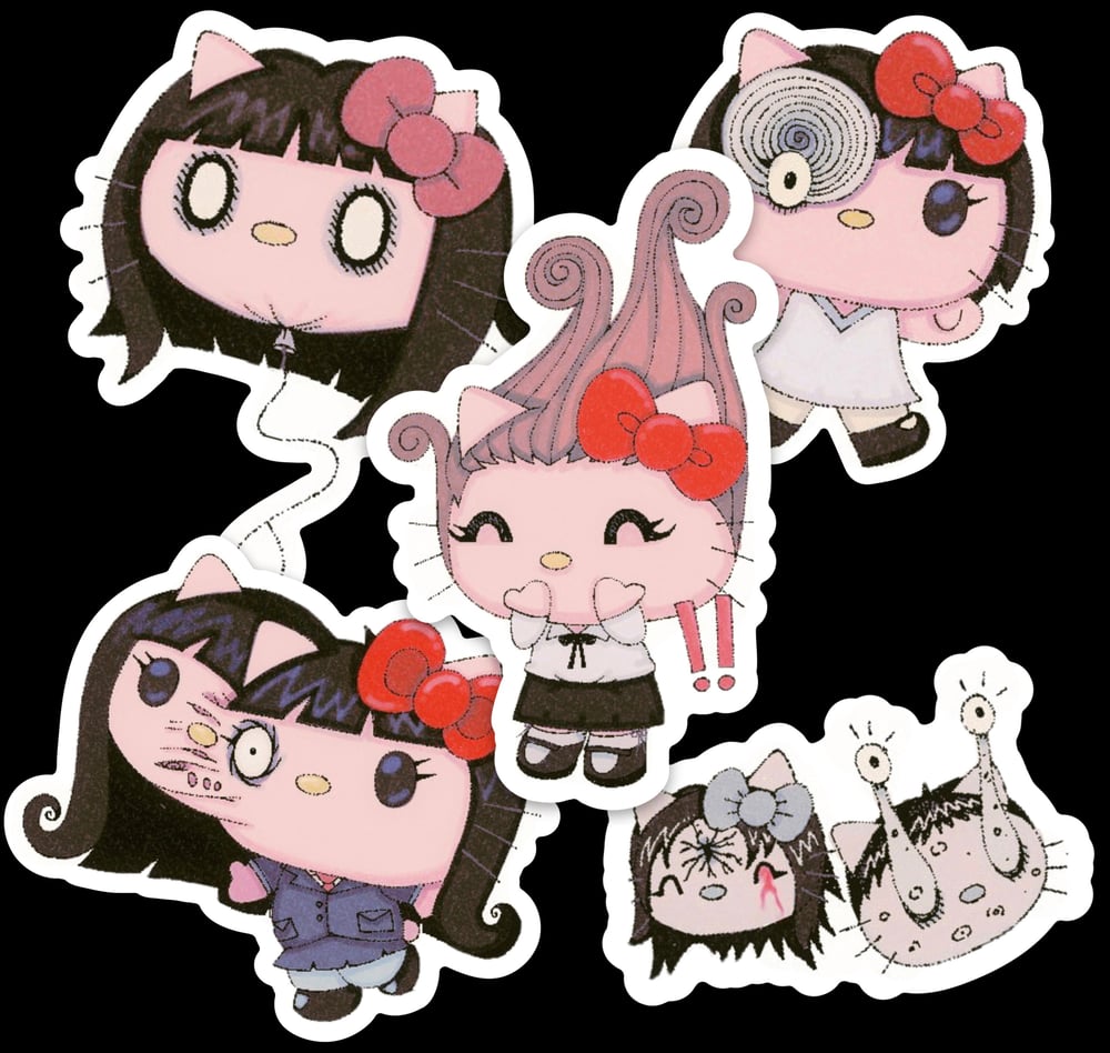 Image of uzumakitty sticker pack