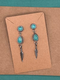 Image 1 of Feather Dangles
