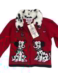 Image 1 of deadstock Dalmatians zipup 4T 🫶