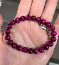 Pink Tiger Eye Bracelet 