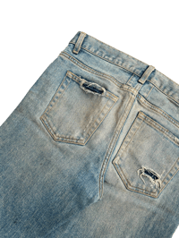 Image 5 of '15 Saint Laurent Hedi Slimane D03 Thrashed Denim - 29