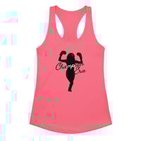 Image 1 of Women’s fitted racerback tank top