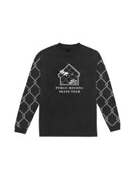  FENCE BLACK LONG SLEEVE