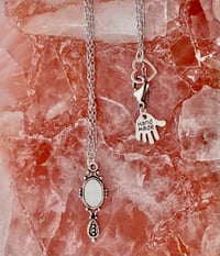 Image 2 of Enchanted Looking Glass Mirror Necklace