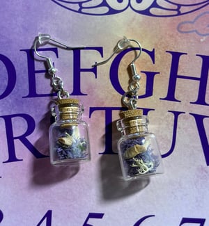 Image of Shark Teeth Bottle Earrings