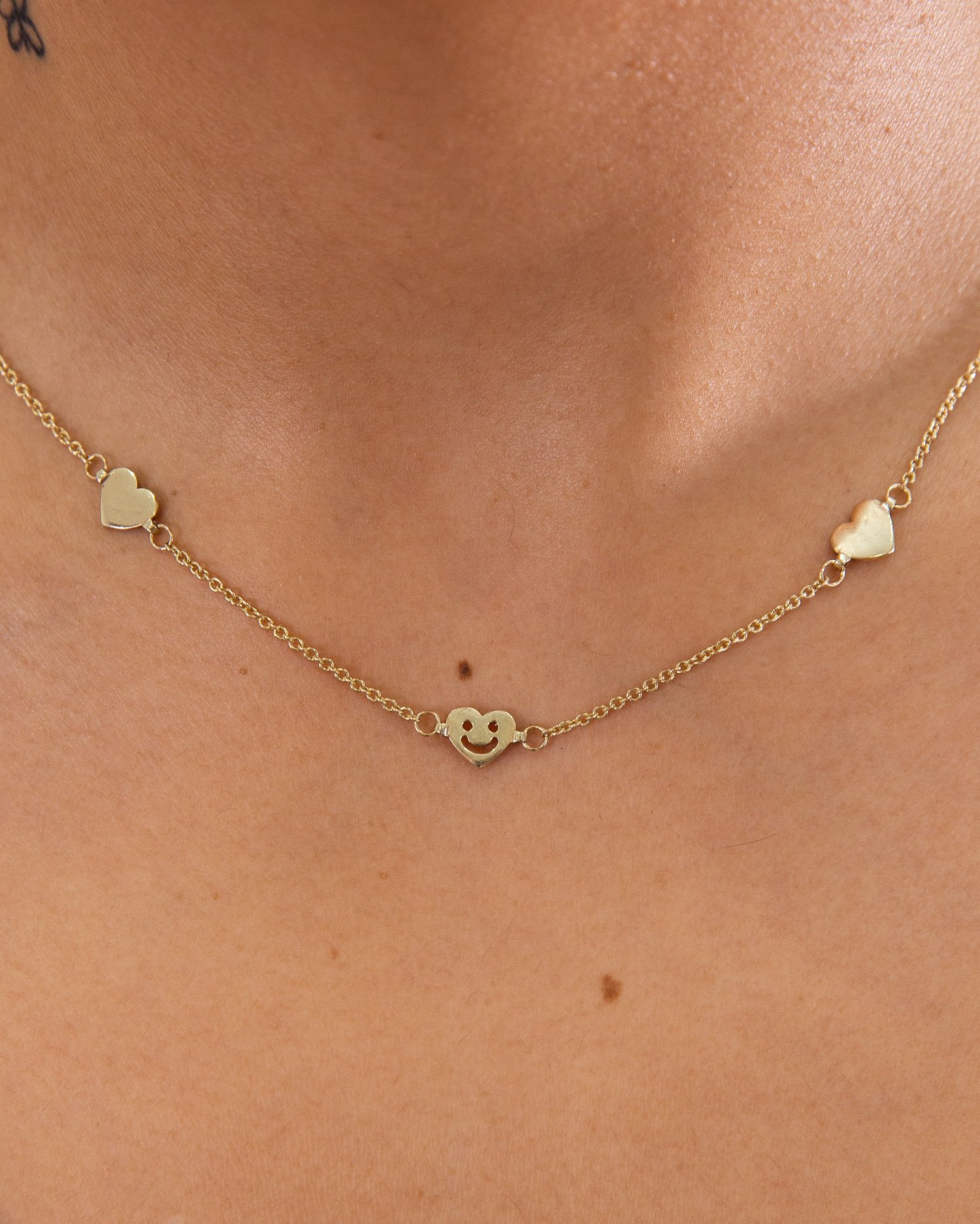 Image of Smiley Heart Chain