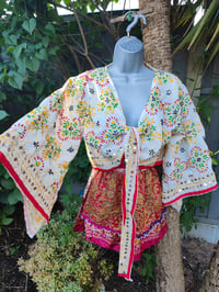Image 6 of Boho slip skirt one line beading 