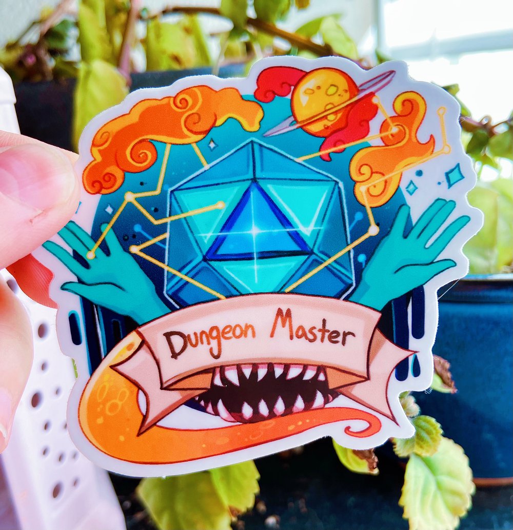 Dnd Class Vinyl Stickers