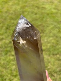Image 9 of Large Smoky Quartz Generator With Rainbows #1360