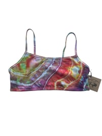 Image 3 of L (38) Bralette in Rio Geode Ice Dye