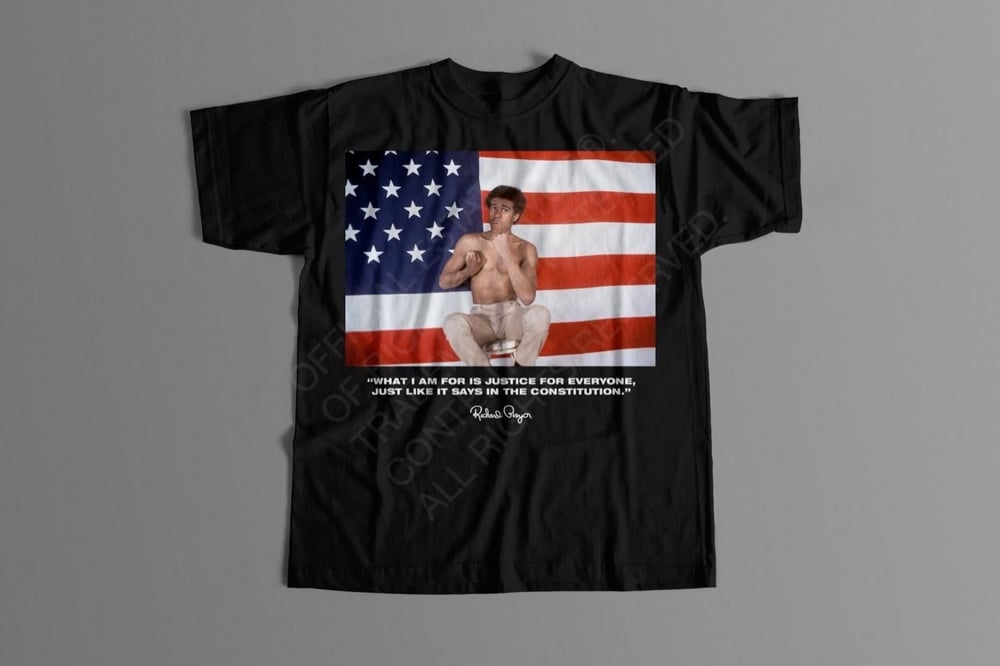 Richard Pryor - American Flag T Shirt