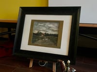Image 2 of Charming Pastel Landscape on Paper