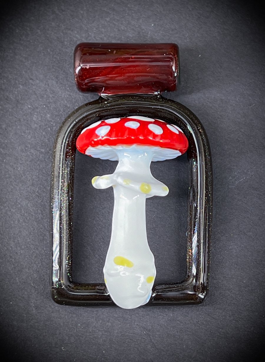 Image of Amanita Frame Pendant