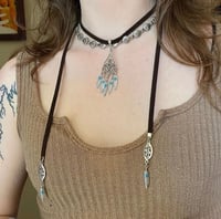 Image 2 of FEATHER CHOKER  