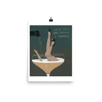 Image 3 of DROWNING IN CHAMPAGNE POSTER