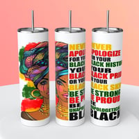BLACK QUEEN TUMBLER 
