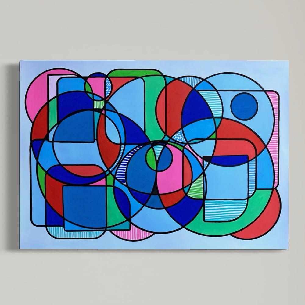 Image of 'Soaring' Acrylic Painting On 300gsm Cotton Paper