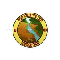 Image 3 of From Inside the Tent Summer Camp Sticker