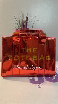 Red Tote Bag 