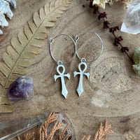 Image 1 of Ankh Hoops