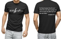 Image 2 of Just Breathe Prophetic Tee-(White Letters)
