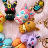 Image 2 of Eeveelutions Keychains [Ready to Ship]
