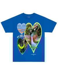 MY RELIGION TEE (BLUE)