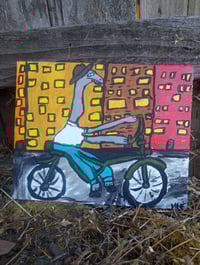 Image 1 of Dinosaur On Bicycle 