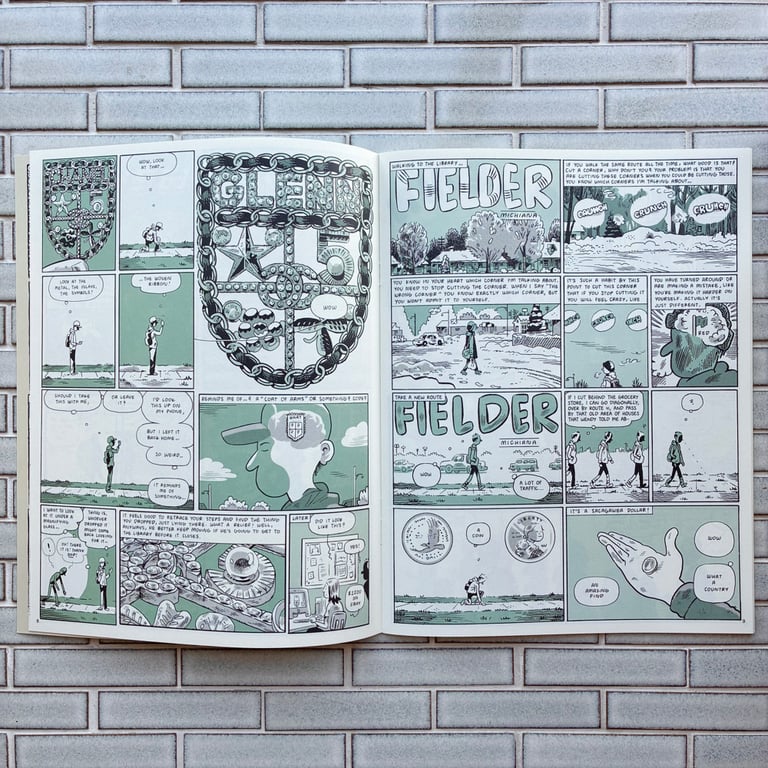 Fielder by Kevin Huizenga (ISSUE #4 OUT NOW!) Image 4