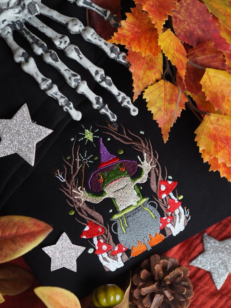 Image of Abracroakdabra - Black Hoody 