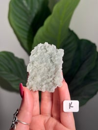 Image 11 of DOUBLE SIDED SUGAR COATED MINT GREEN APOPHYLITE CRUST -INDIA-