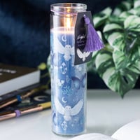 Image 1 of Night Owl Lavender Glass Tube Candle