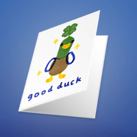 Image 3 of good duck Grußkarten