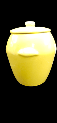 Image 11 of 1960s Retro McCoy Sunny Yellow Cookie Jar #7024