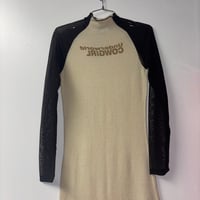 Image 1 of italian mesh sleeve maxi 