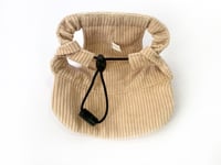 Image 2 of Beige Corduroy Pet Hat
