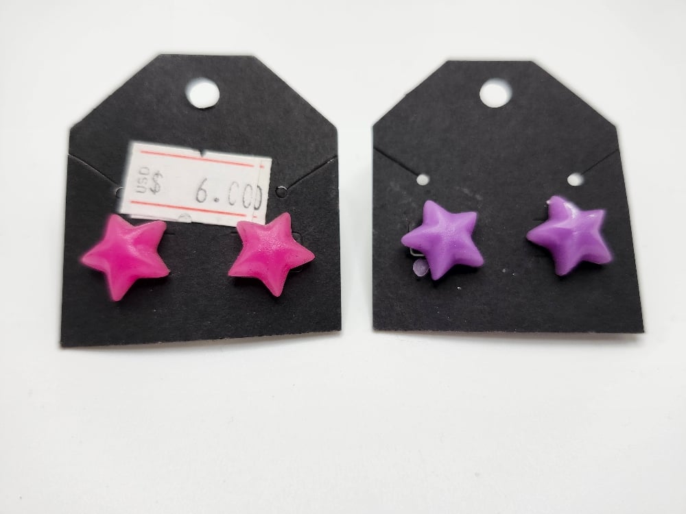 Image of Stars Post Earrings 