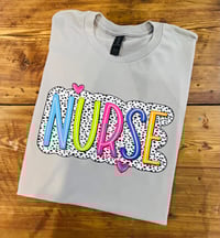 Nurse Title Dot T-Shirt