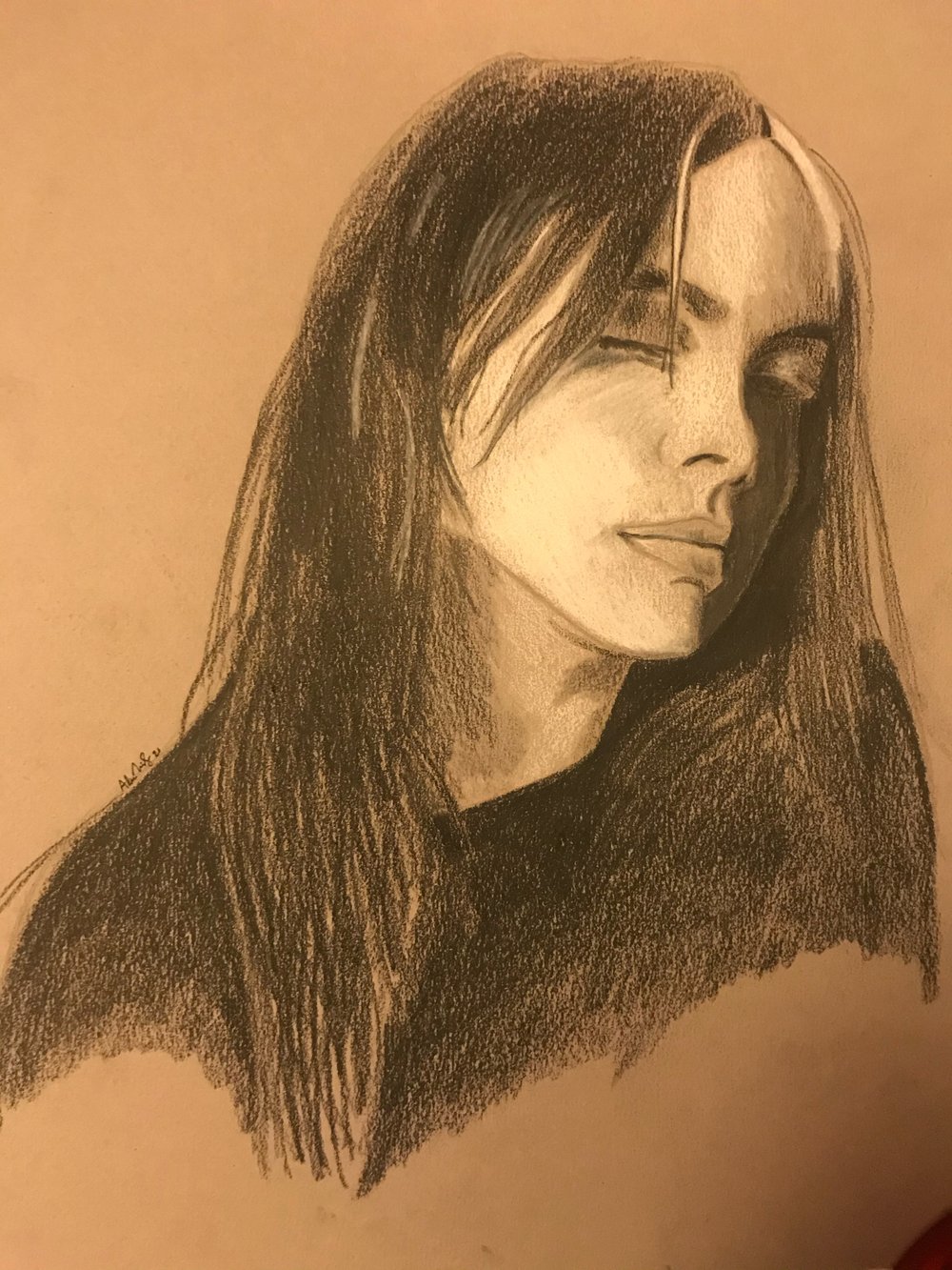 Image of “There’s just no time to die.” BILLIE EILISH Art Print