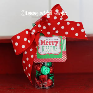 Image of Set of 6 Clear Candy Tubes with clear caps for Party Favors/Gifts