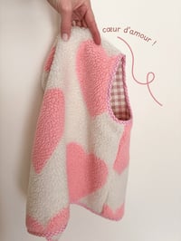 Image 1 of Le Gilet De Berger Modèle Coeur 💕